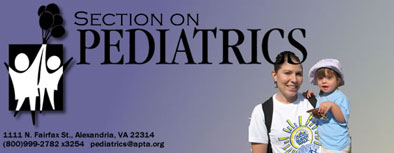 Section on Pediatrics banner