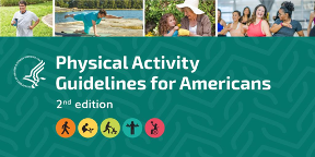 Thumbnail of the Physical Activity Guidelines for Americans 2nd Edition pdf.