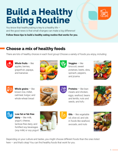 Healthy eating basics