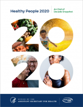 Healthy People 2020 End of Decade report cover