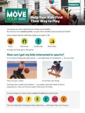 Thumbnail for the "Help your kids find their way to play" infographic PDF.
